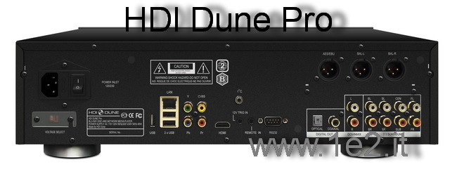 HDI Dune Pro - Media Player e Lettore Blu Ray 3D - Retro