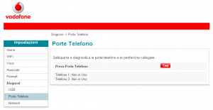 porte telefono firmware Vodafone Station
